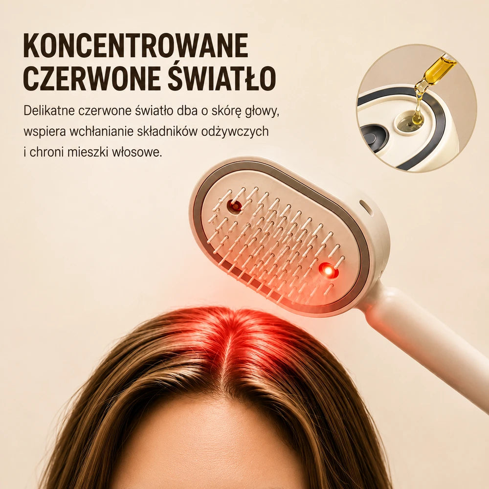 Szczotka Silkara Brush 3w1 – Gładkie Włosy w Kilka Sekund.
